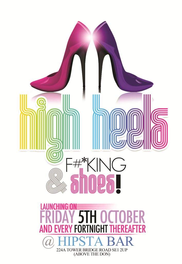 High Heels and Fking Shoes - フライヤー表