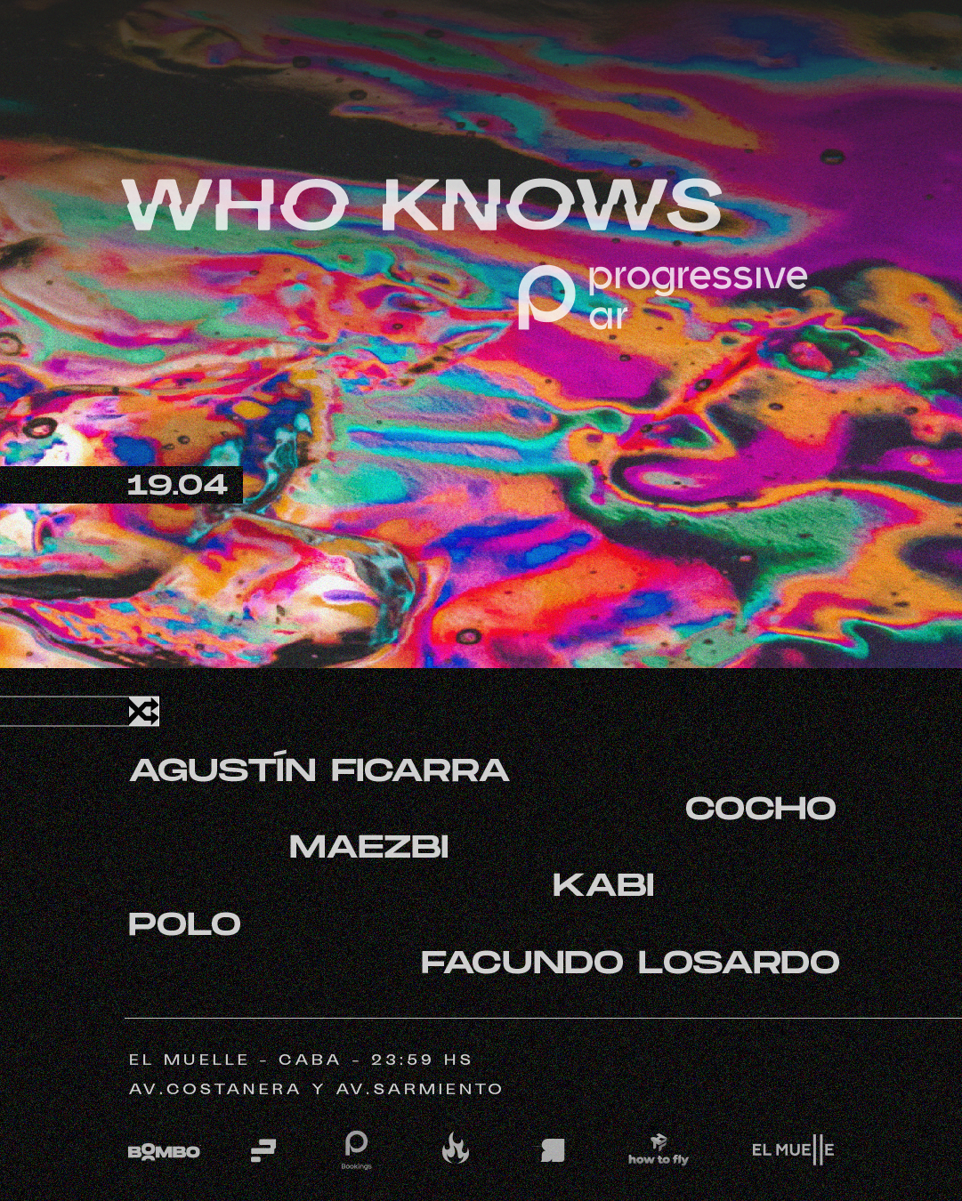 'WHO KNOWS' x Progressive AR - Página frontal