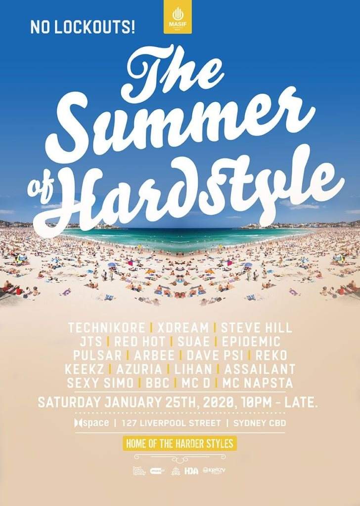 Masif Saturdays presents Summer Of Hardstyle - Página frontal