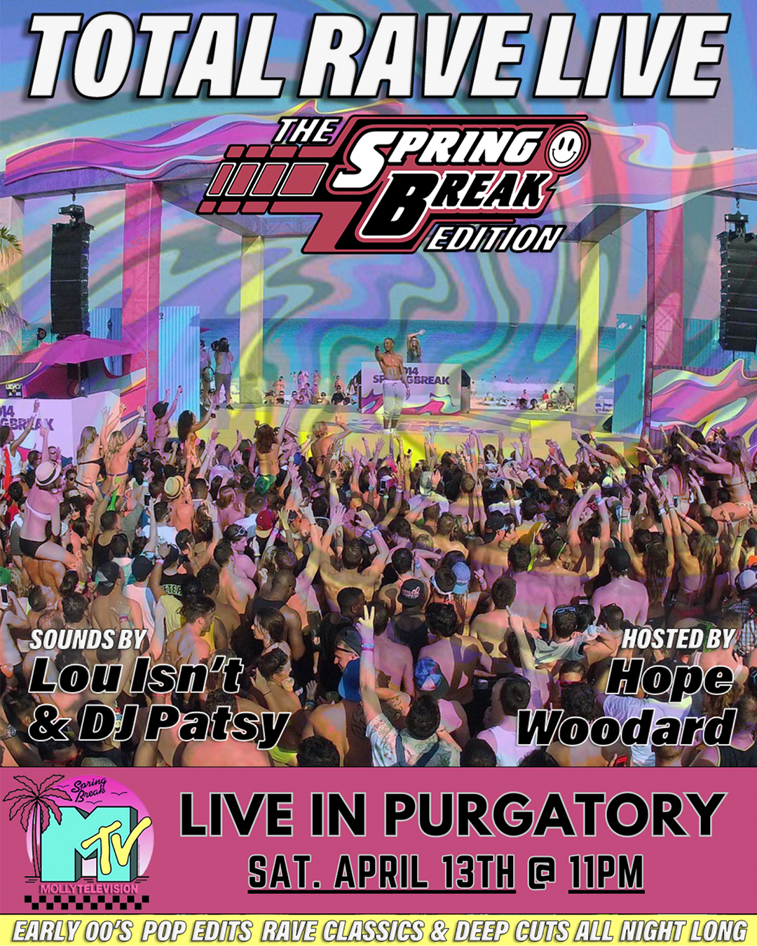 TRL: Total Rave Live - Spring Break Edition - Página frontal