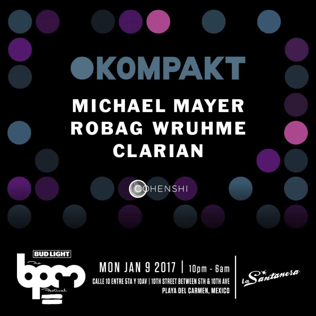 The BPM Festival: Kompakt - Página frontal