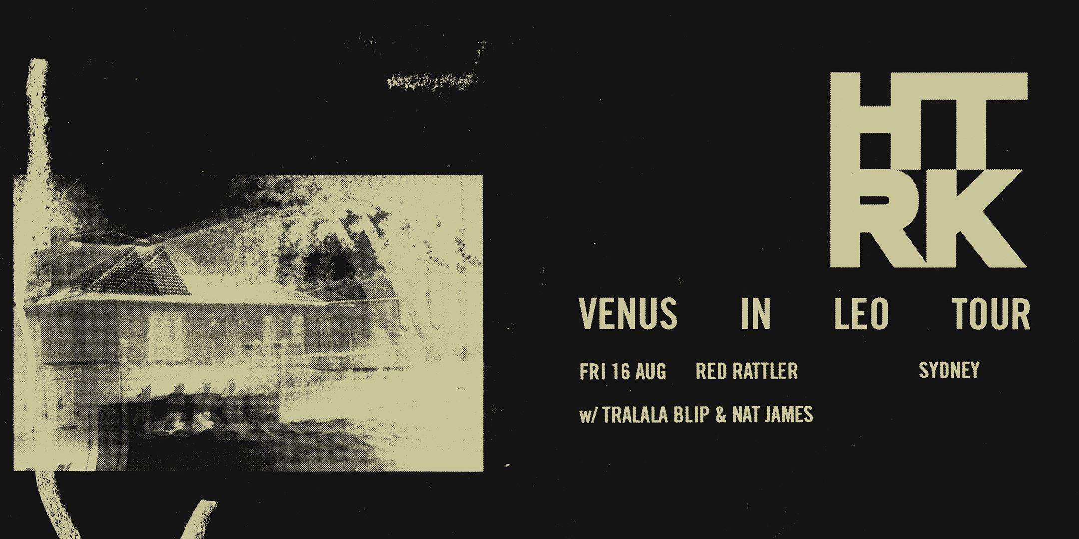 HTRK Venus In Leo Sydney album launch - フライヤー表
