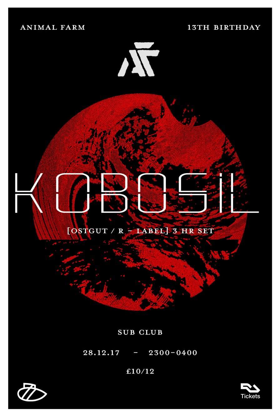 Animal Farm 13th Birthday: Kobosil (3hr Set) - Página frontal
