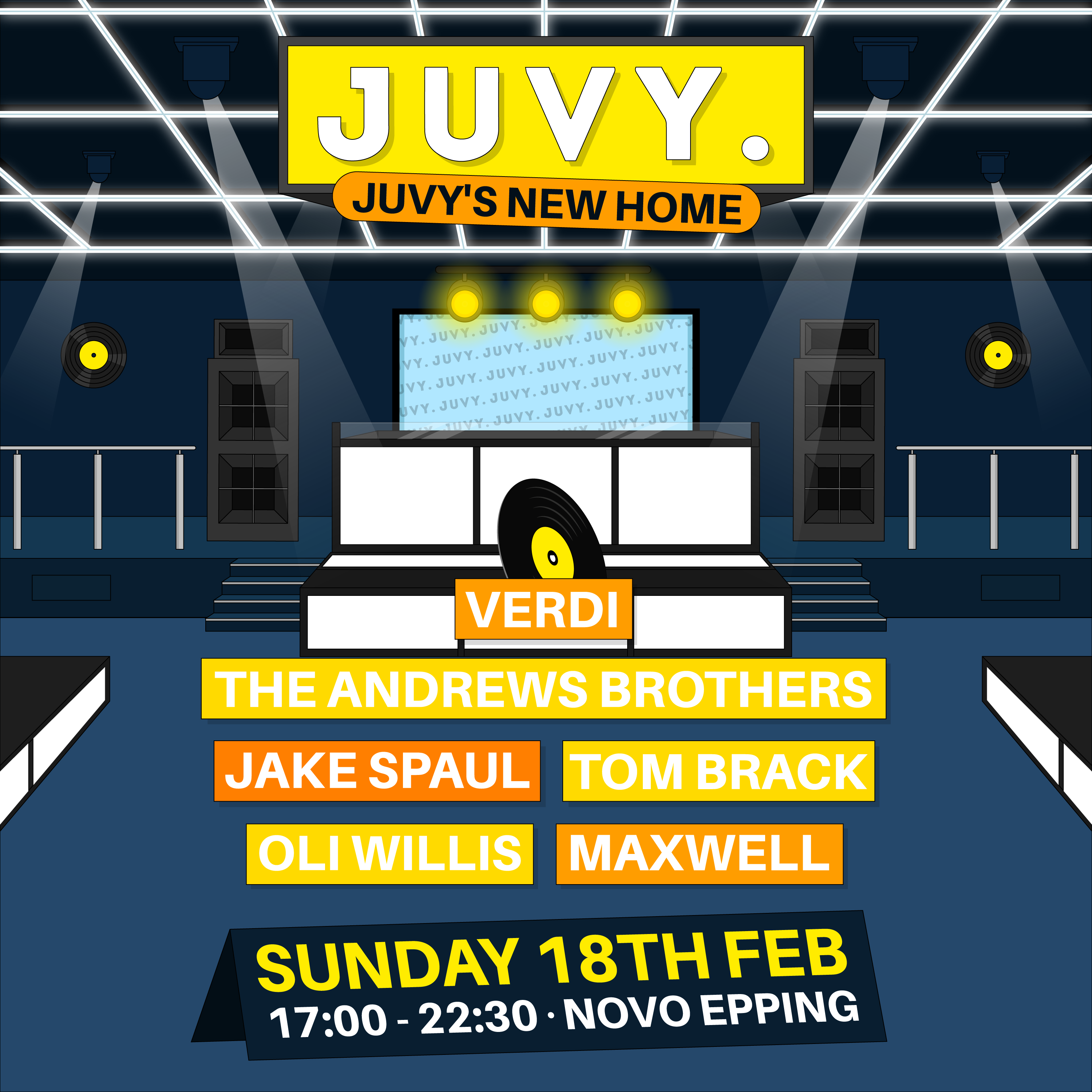 JUVY 'Trip to Epping' at TBA - NOVO EPPING, London