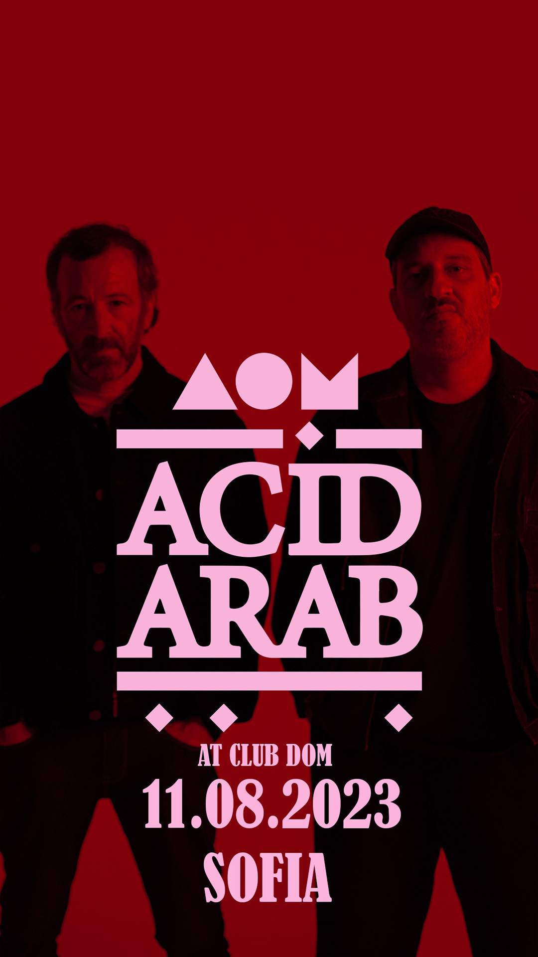 DOM x Wrong Fest - Acid Arab - Página frontal