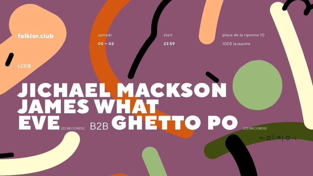 Lcdb /// Jichael Mackson - James What - Eve x Ghetto Po - Página frontal