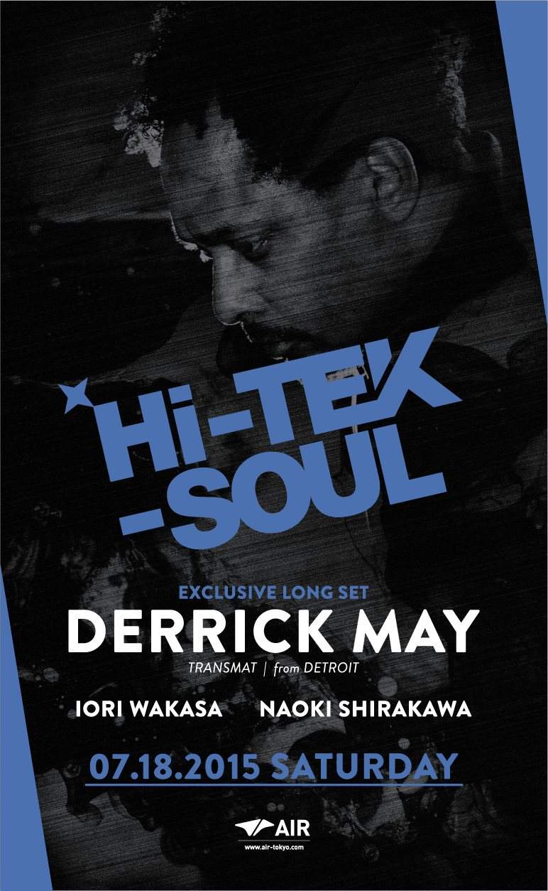 Hi-Tek-Soul Japan Tour 2015 - フライヤー裏