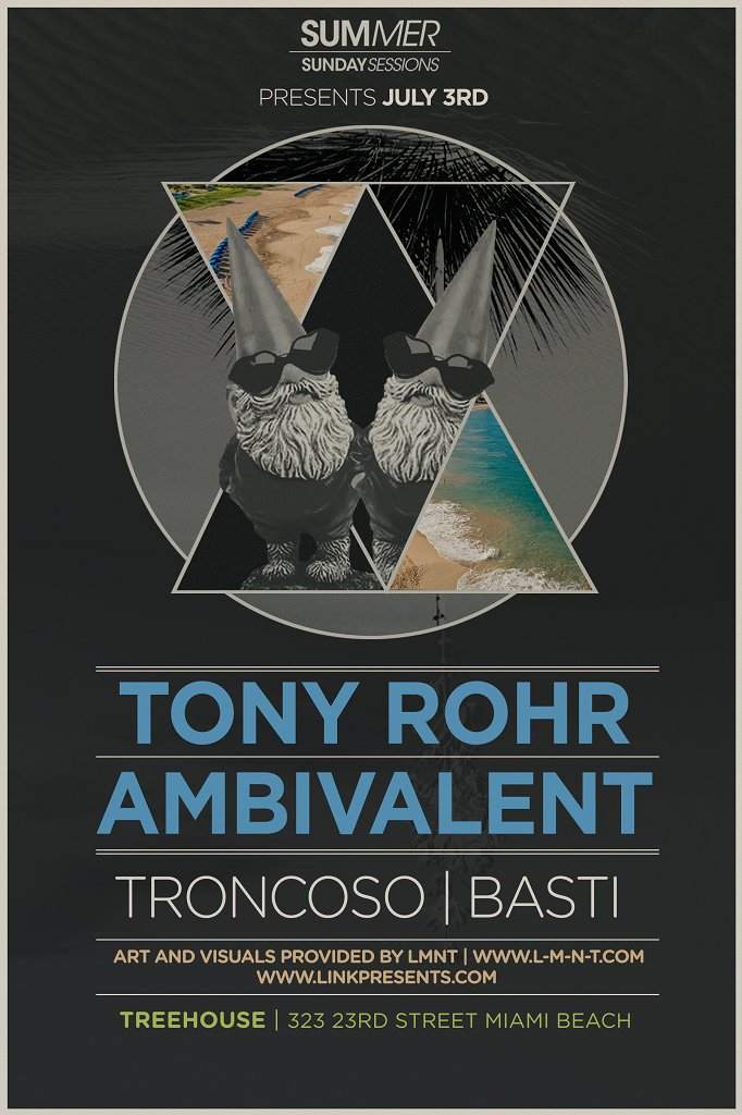 Link Summer Sunday Sessions: Ambivalent & Tony Rohr - Página frontal