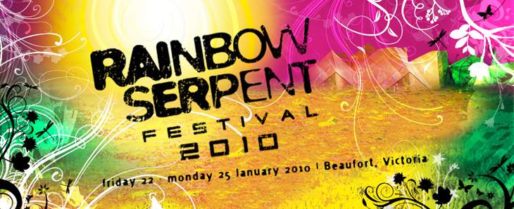 Rainbow Serpent Festival 2010 - Página frontal