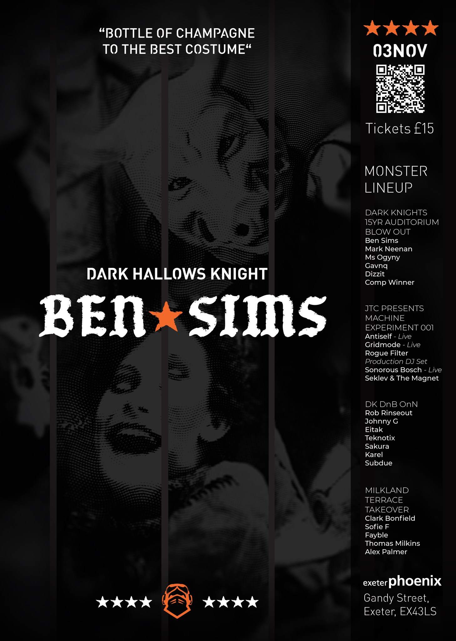 Dark Hallows Knight! Ben Sims, Antiself, Rob Rinseout, many more - Página frontal