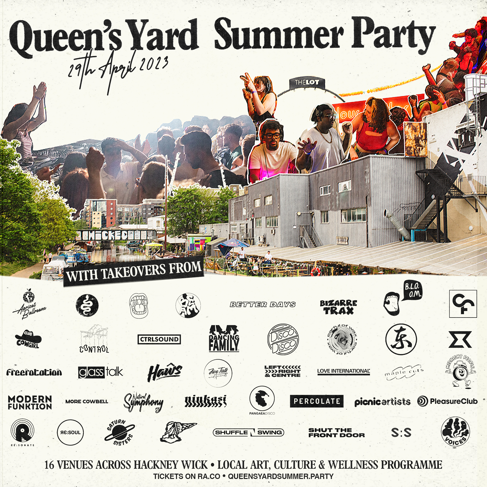 Queen's Yard Summer Party 2023 - Página trasera