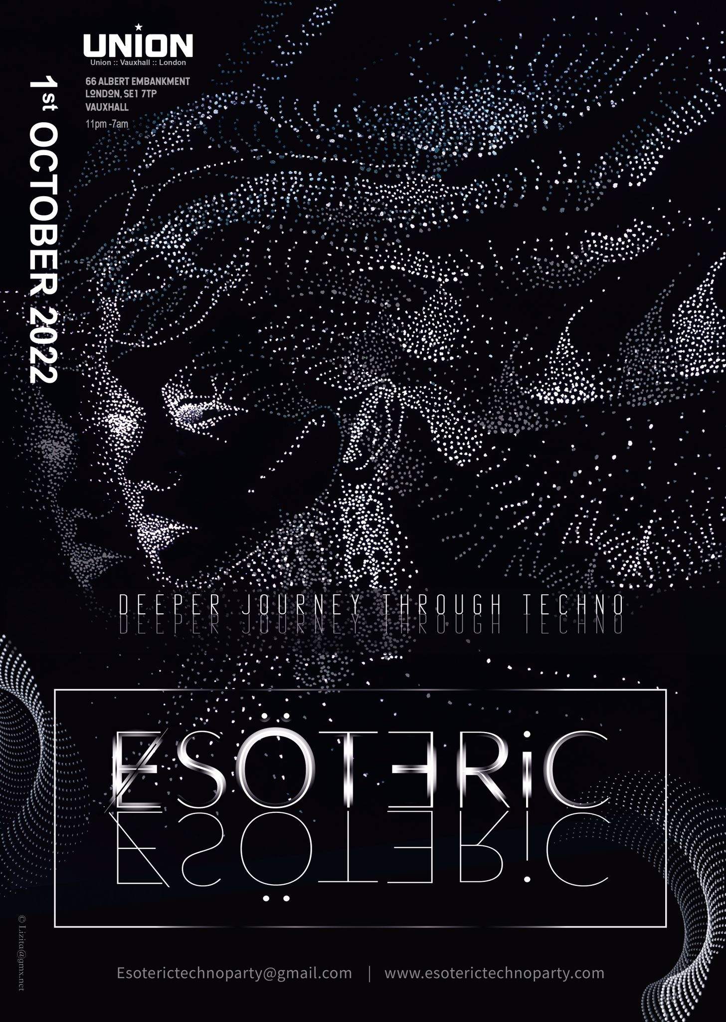 Esoteric Techno Party At Union Club, Vauxhall, London