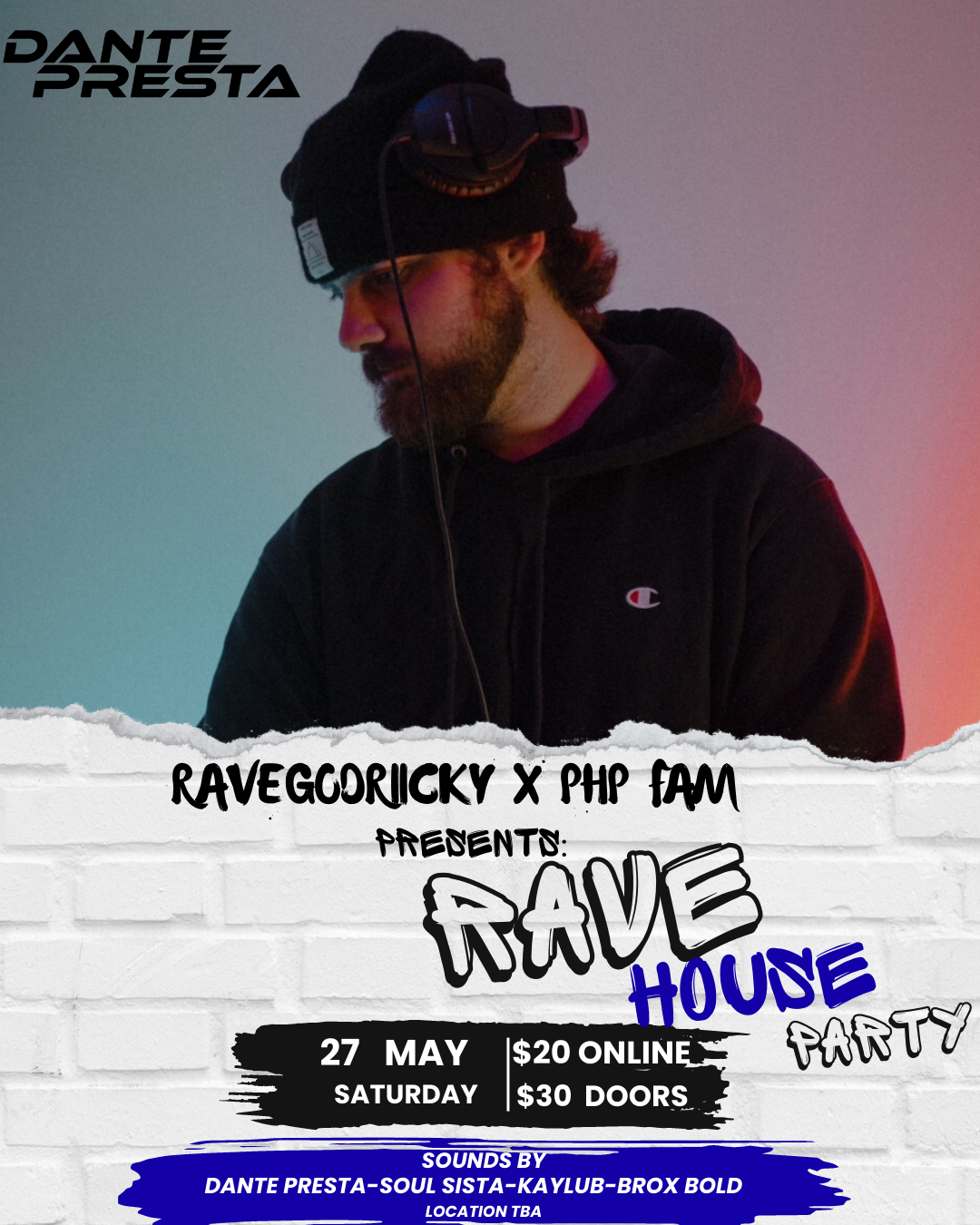 RAVE HOUSE (House party Rave) at TBA - Toronto, Toronto