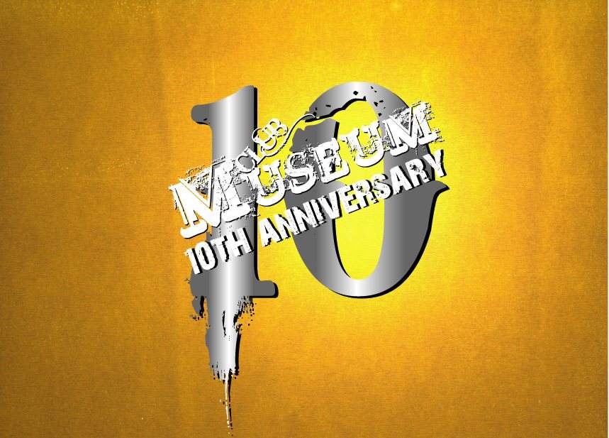 CLUB MUSEUM 10th Anniversary Tour - フライヤー表