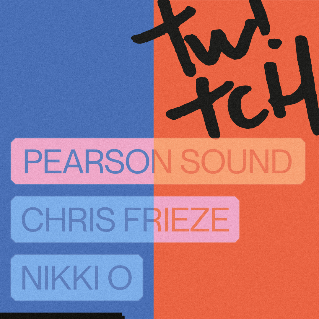 Twitch NYE - Pearson Sound (Hessle Audio) - Página frontal