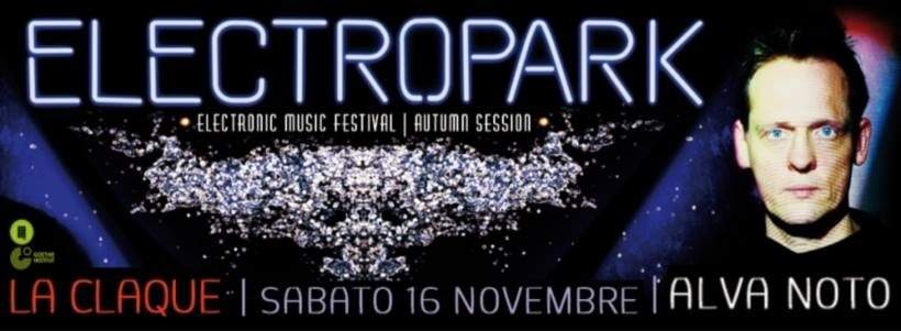 Electropark 2013 - Autumn Session with Alva Noto / Genoa (IT) - Página frontal