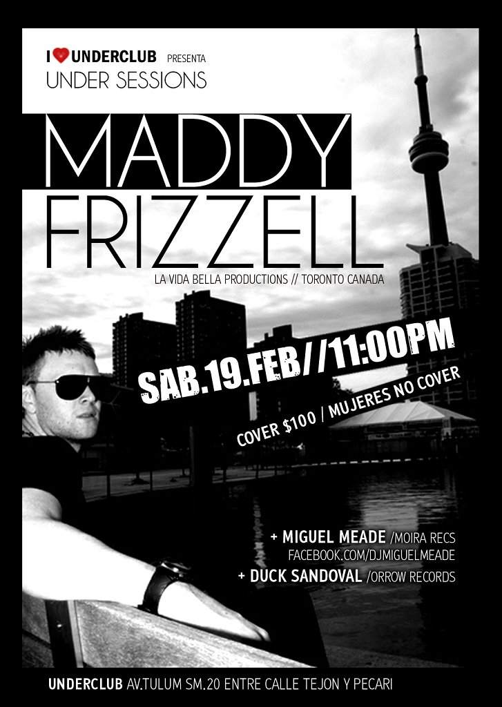Maddy Frizzel - Página frontal