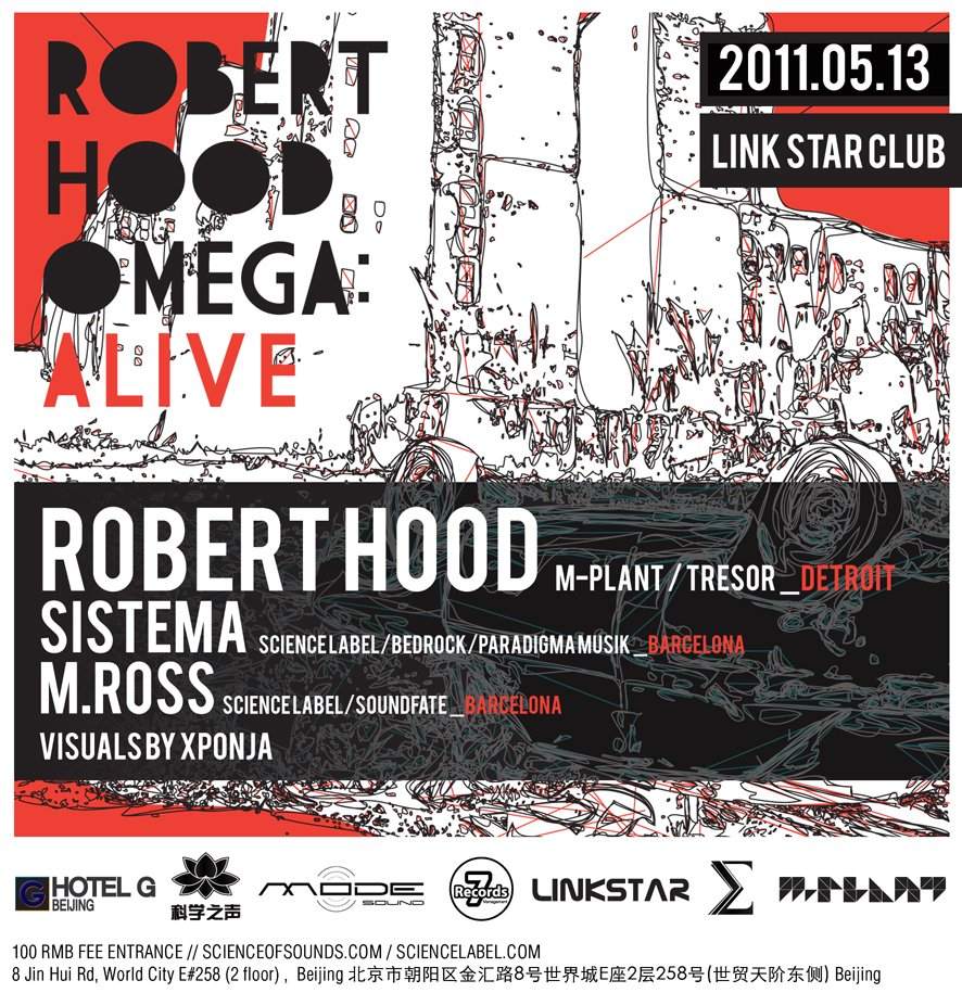 Science Of Sounds presents Robert Hood Omega Alive - Página frontal