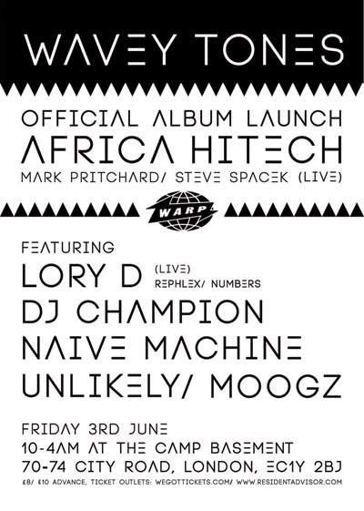 Wavey Tones present: Africa Hitech Album Launch - Página trasera