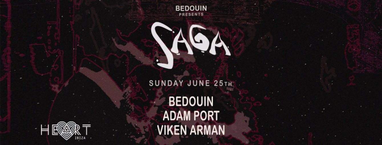 Saga with Bedouin, Adam Port, Viken Arman - Página frontal