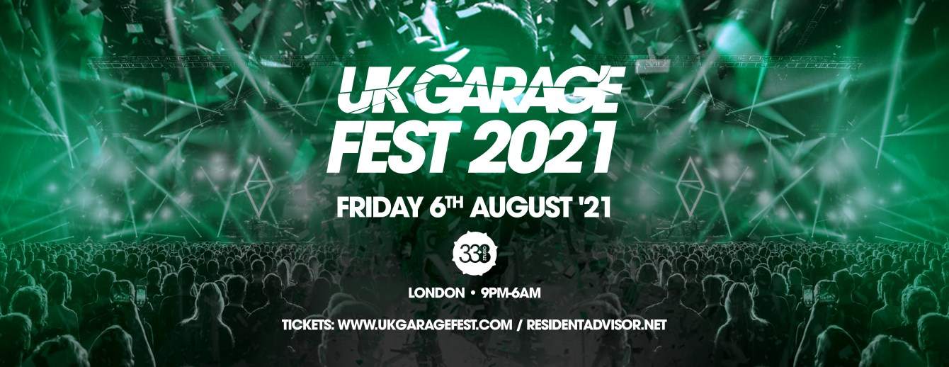 UK Garage Fest 2021 - Página frontal