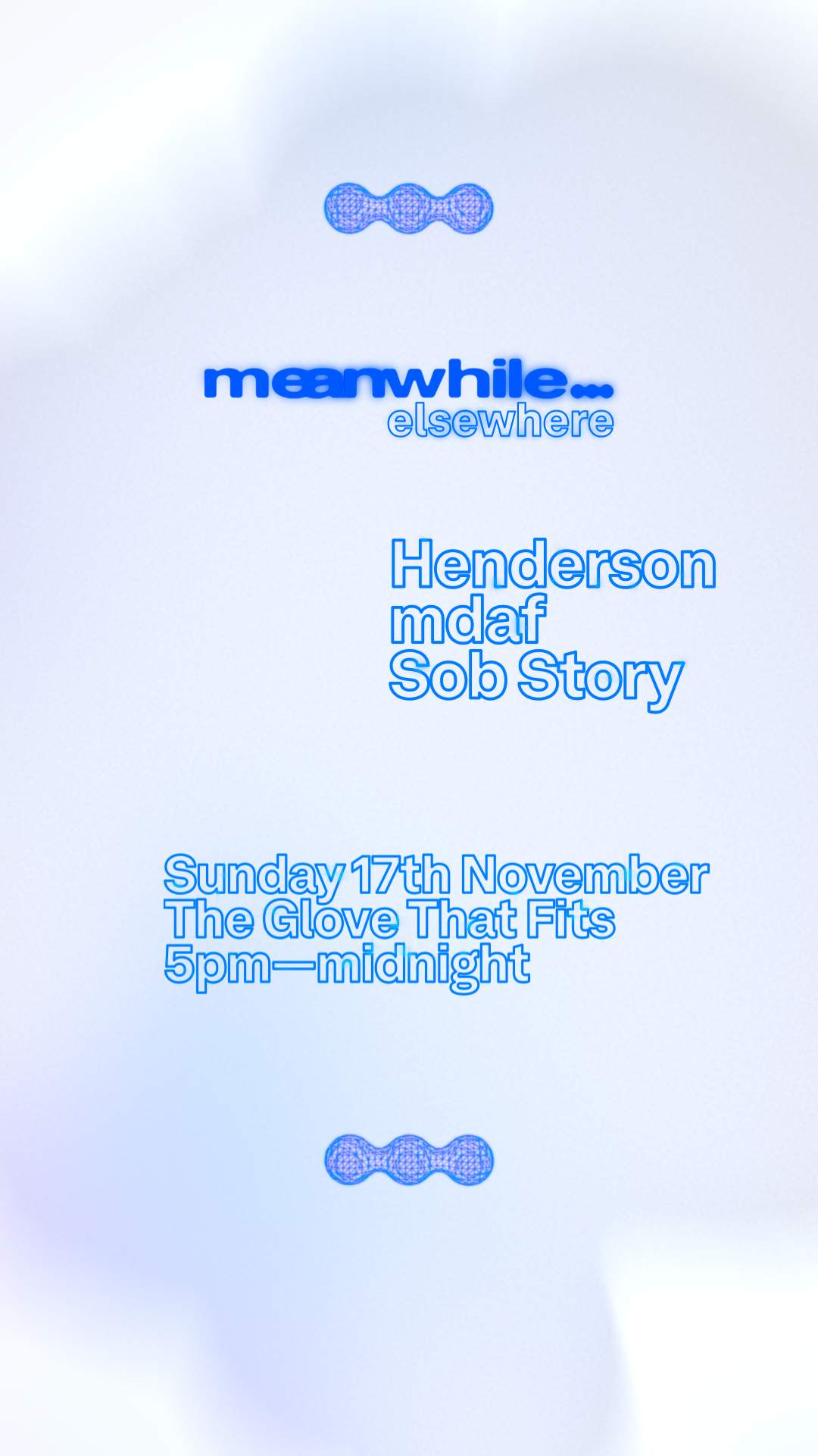 meanwhile… elsewhere at The Glove That Fits, London