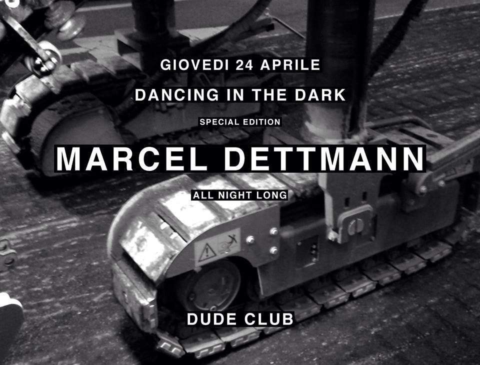 Dancing in the Dark: Marcel Dettmann all Night Long - Página frontal