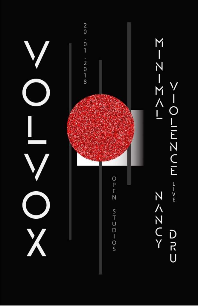 Subversive: Volvox, Minimal Violence, Nancy Dru - Página frontal