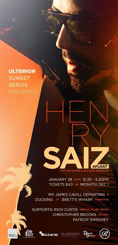 Henry Saiz Afloat - Página frontal