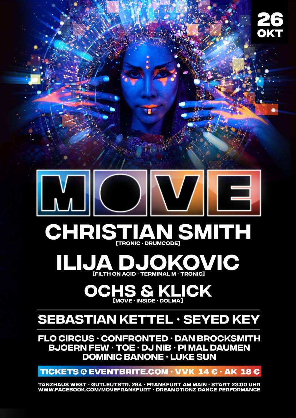Move with Christian Smith, Ilija Djokovic, Ochs & Klick - Página frontal
