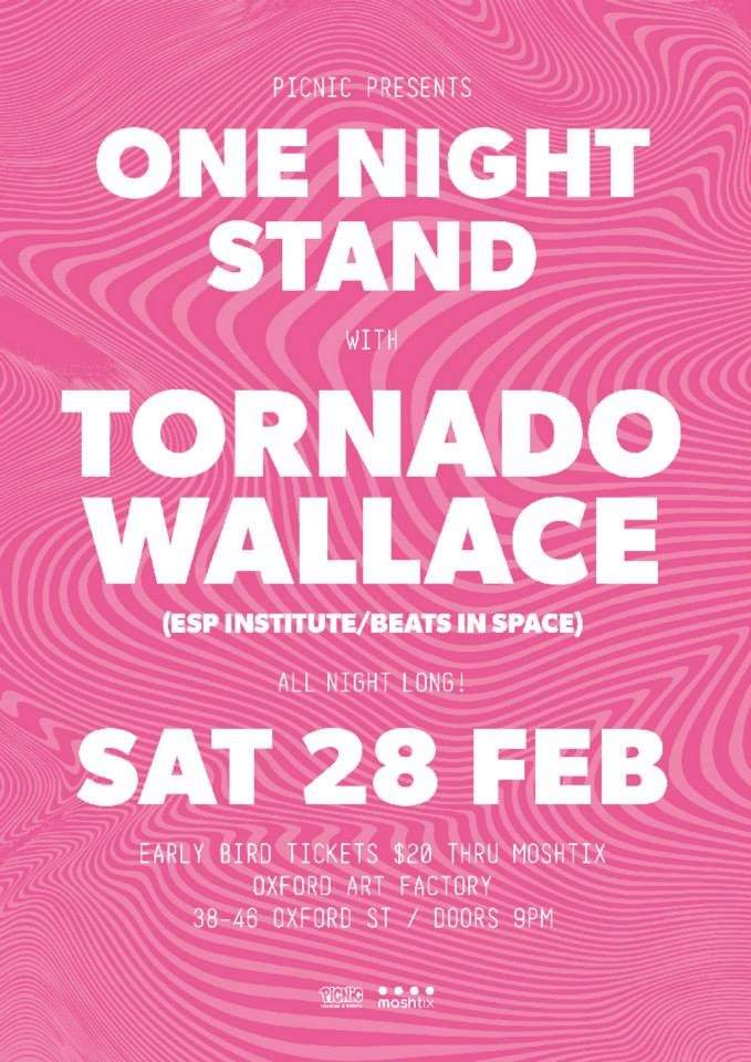 Picnic presents One Night Stand with Tornado Wallace - Página frontal