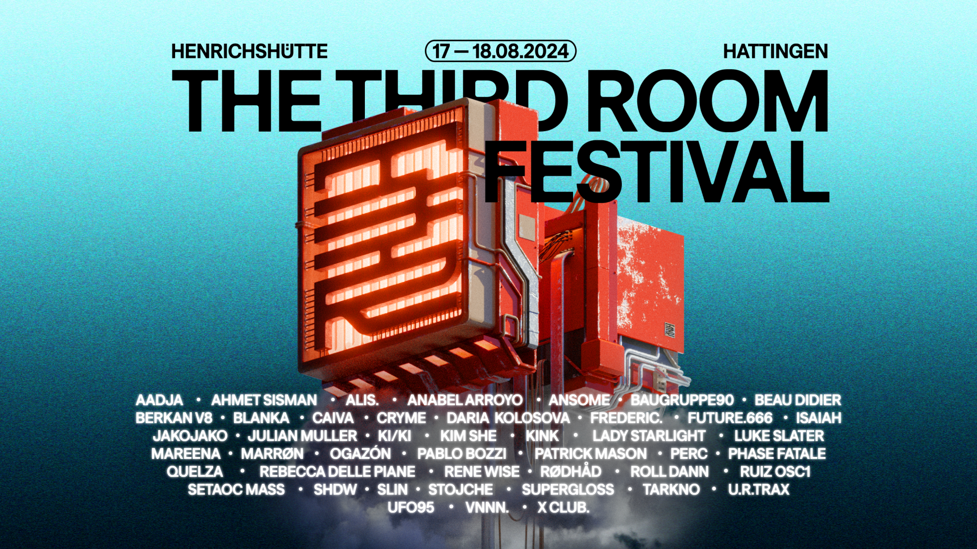 The Third Room Festival 2024 - フライヤー表