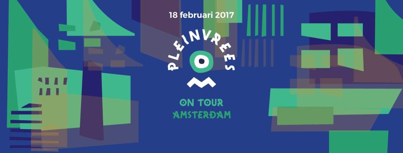 Pleinvrees on Tour - Amsterdam - フライヤー表