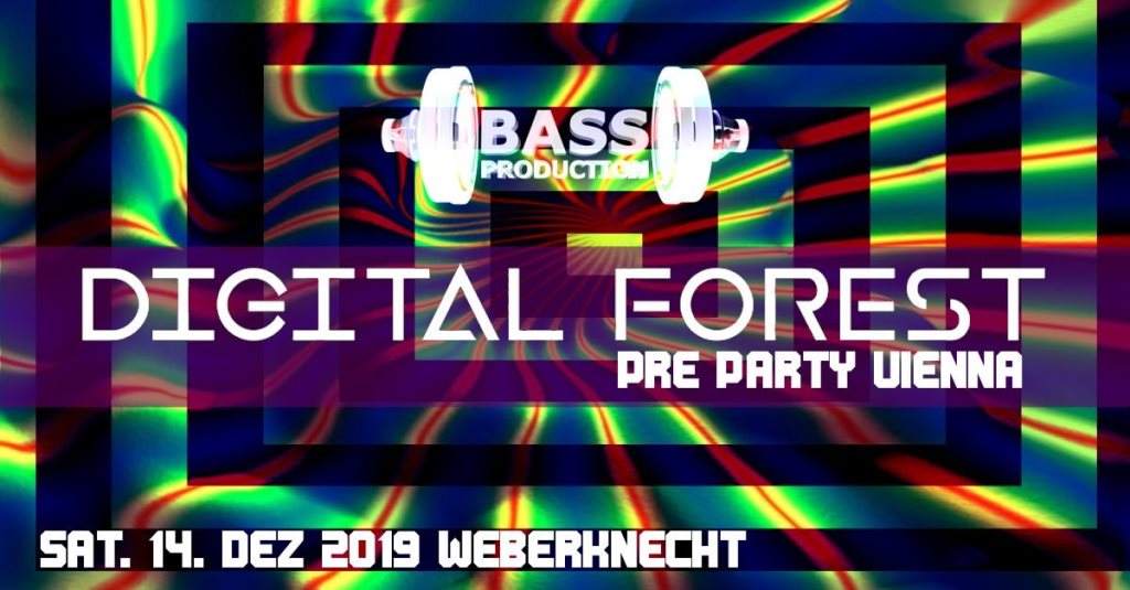 Digital Forest Festival Pre Party Vienna - Página frontal