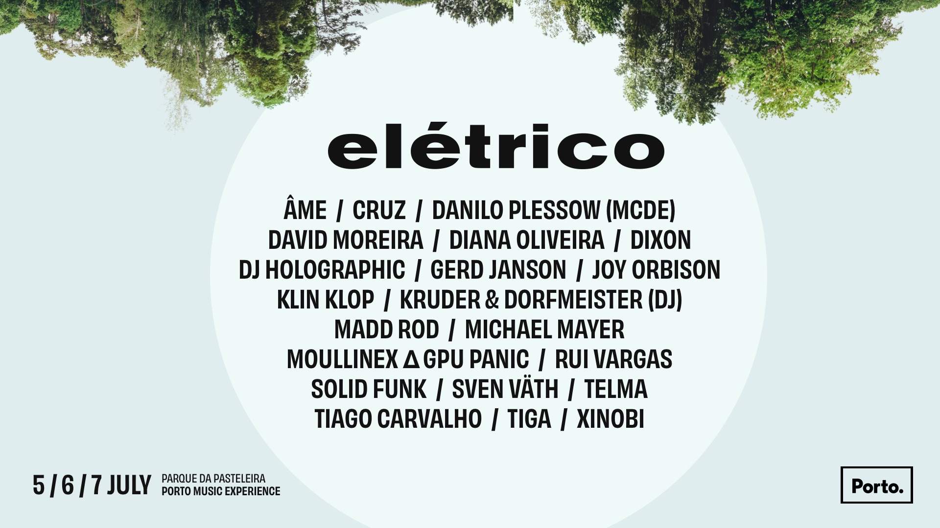 Elétrico Festival 2024 - フライヤー裏