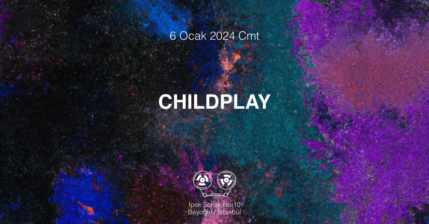 TAPE60124 Childplay - フライヤー表