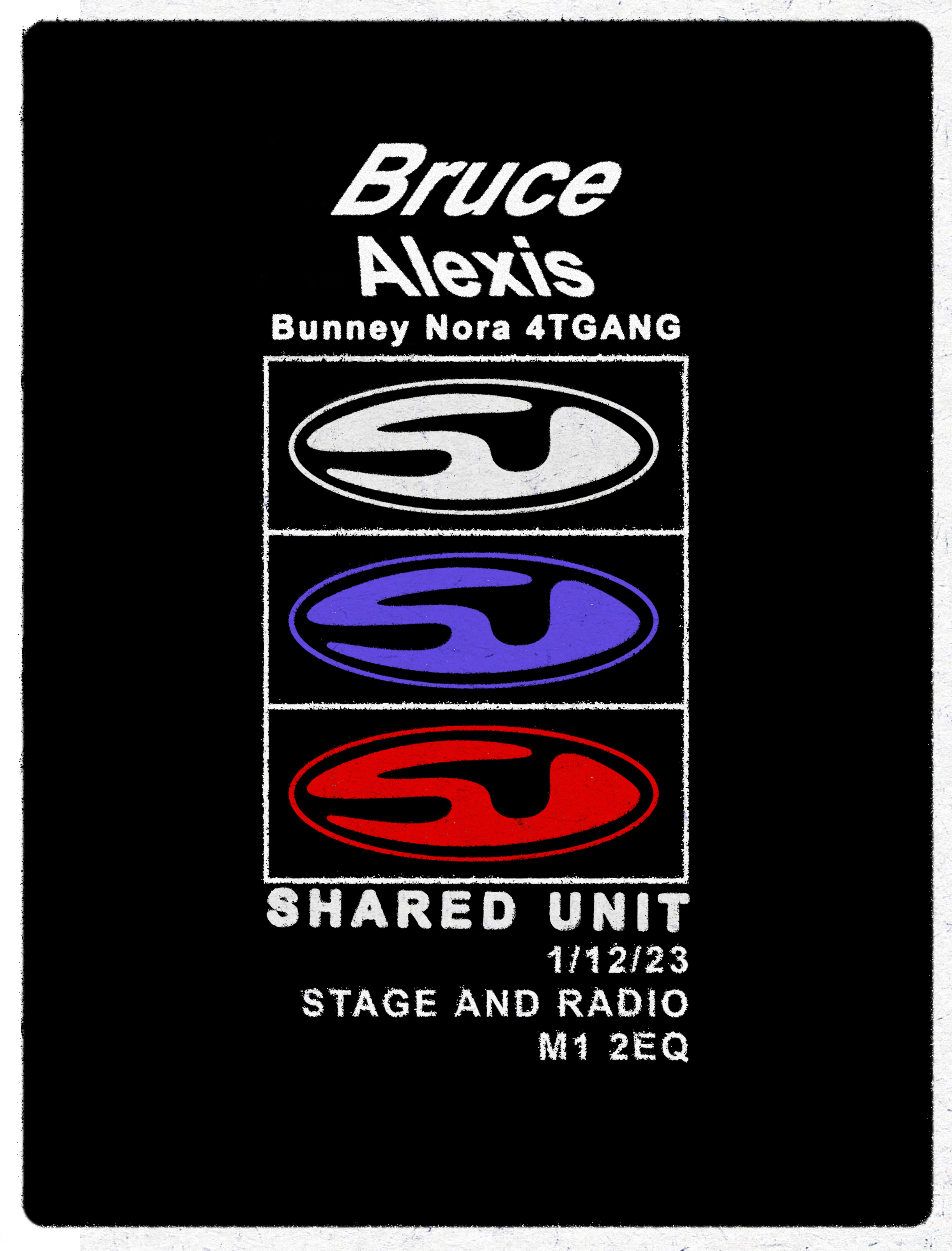 Shared Unit w/ Bruce, Alexis, Bunney, Nora, 4TGANG  - Página frontal