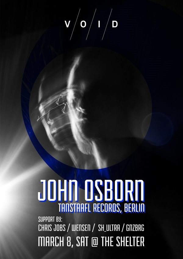 V/O/I/D presents: John Osborn - フライヤー表
