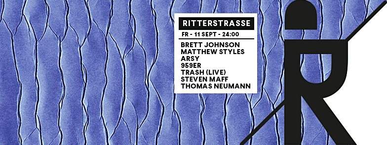 Ritterstrasse with Brett Johnson - Matthew Styles - Arsy - 959er - Trash - Página frontal