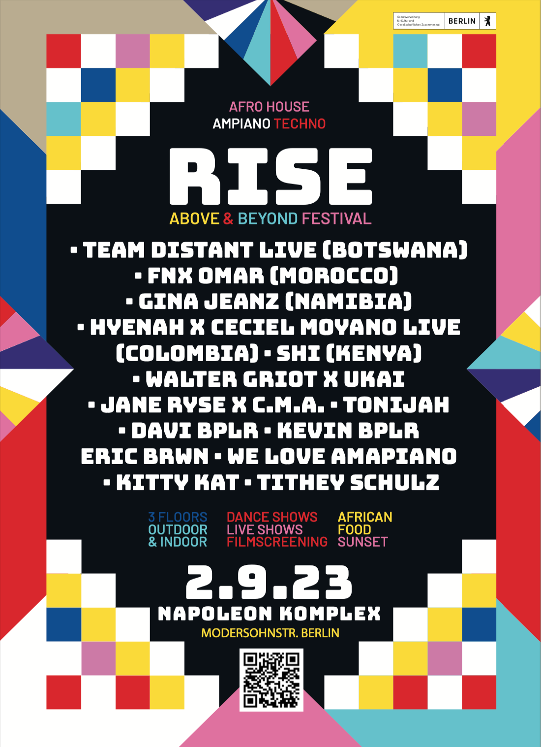 RISE Open Air - Above & Beyond Festival - フライヤー裏