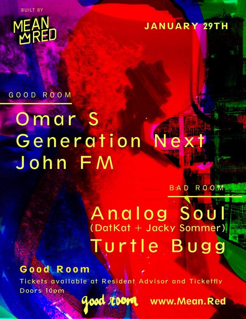 Omar S, Generation Next, John FM // Analog Soul (Datkat + Jacky Sommer), Turtle Bugg - Página frontal