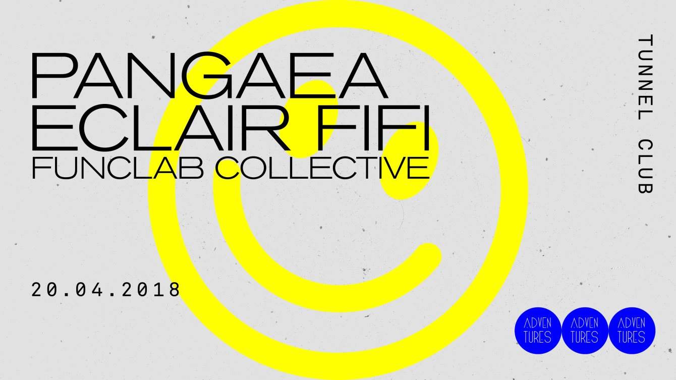 Pangaea + Eclair Fifi - Adventures at Tunnel Club - Página frontal