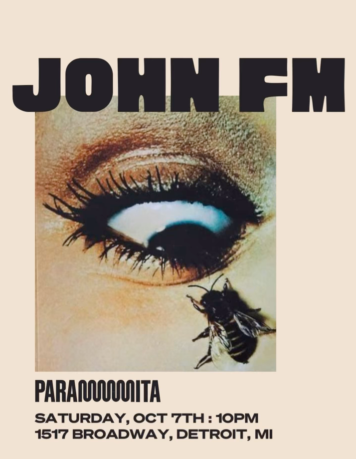 John FM at Paramita Sound - Página frontal