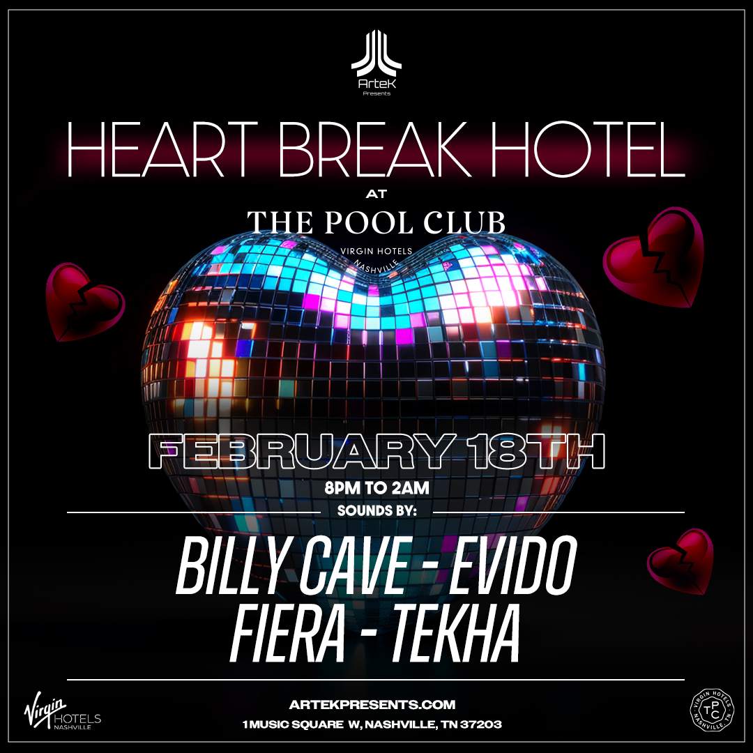 ArteK Presents - Heart Break Hotel - Página frontal