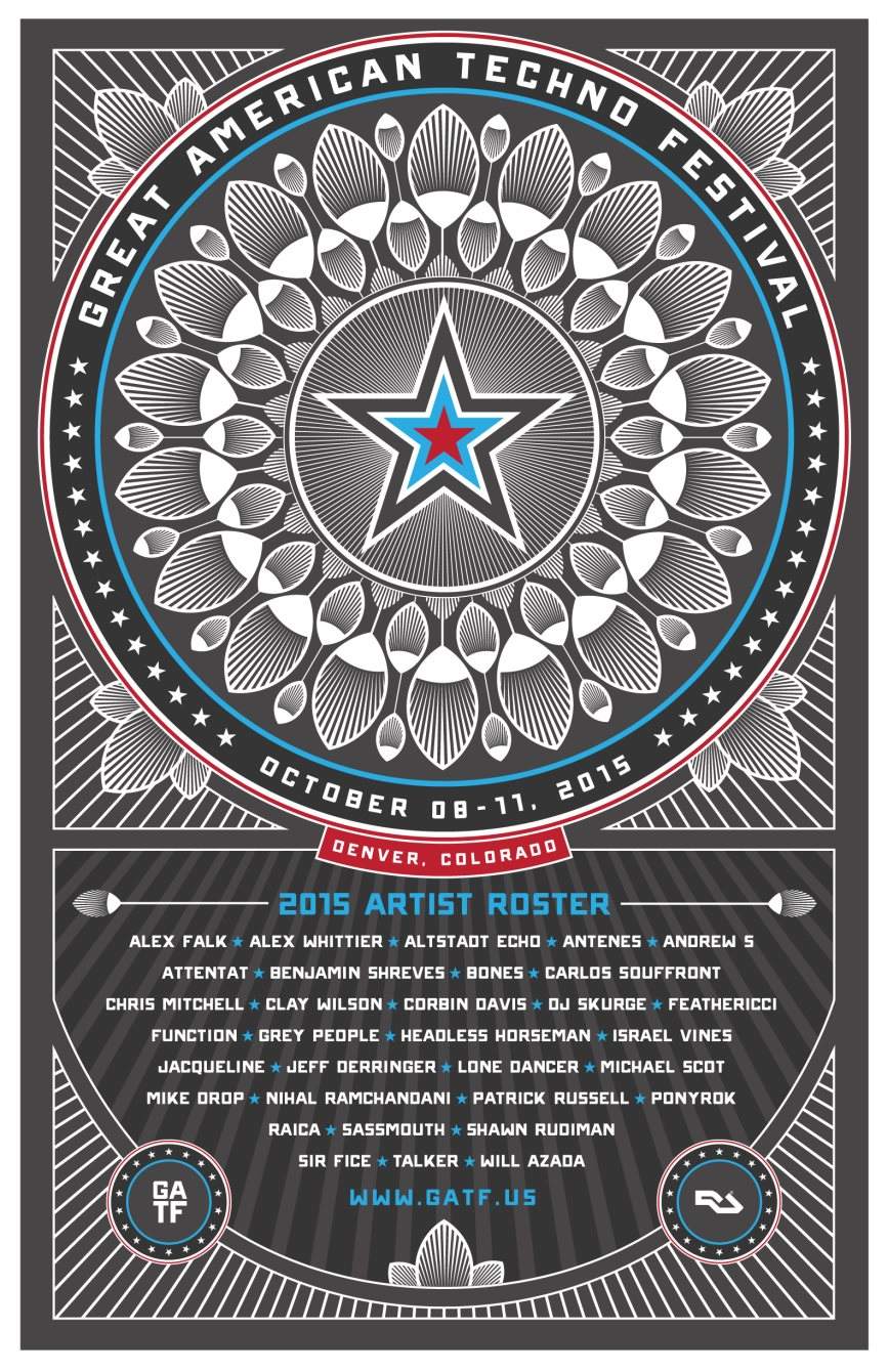 Great American Techno Festival 2015 - Página frontal