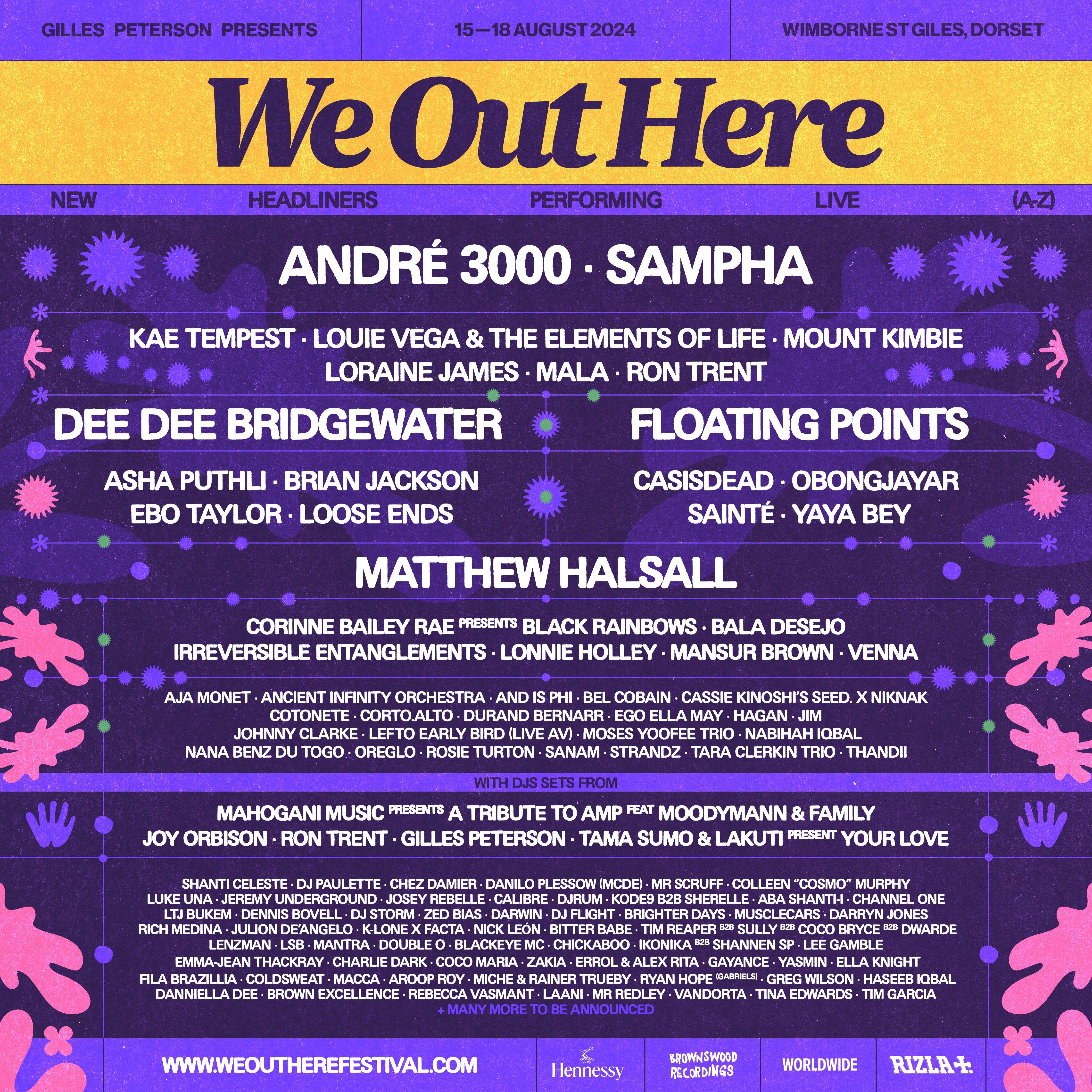 We Out Here Festival 2024 - フライヤー表