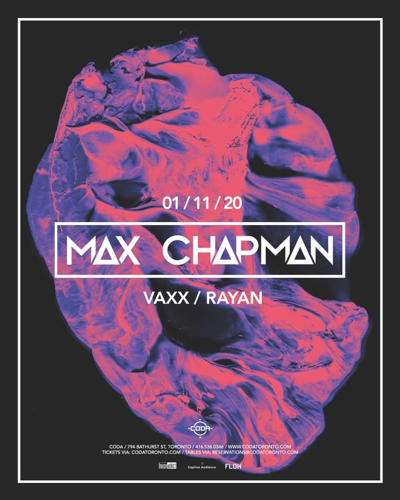 Max Chapman - Página frontal