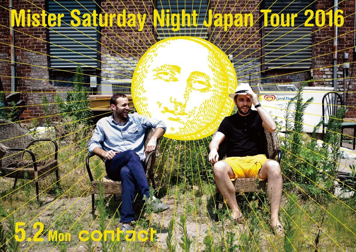 Mister Saturday Night Japan Tour 2016 - Página frontal