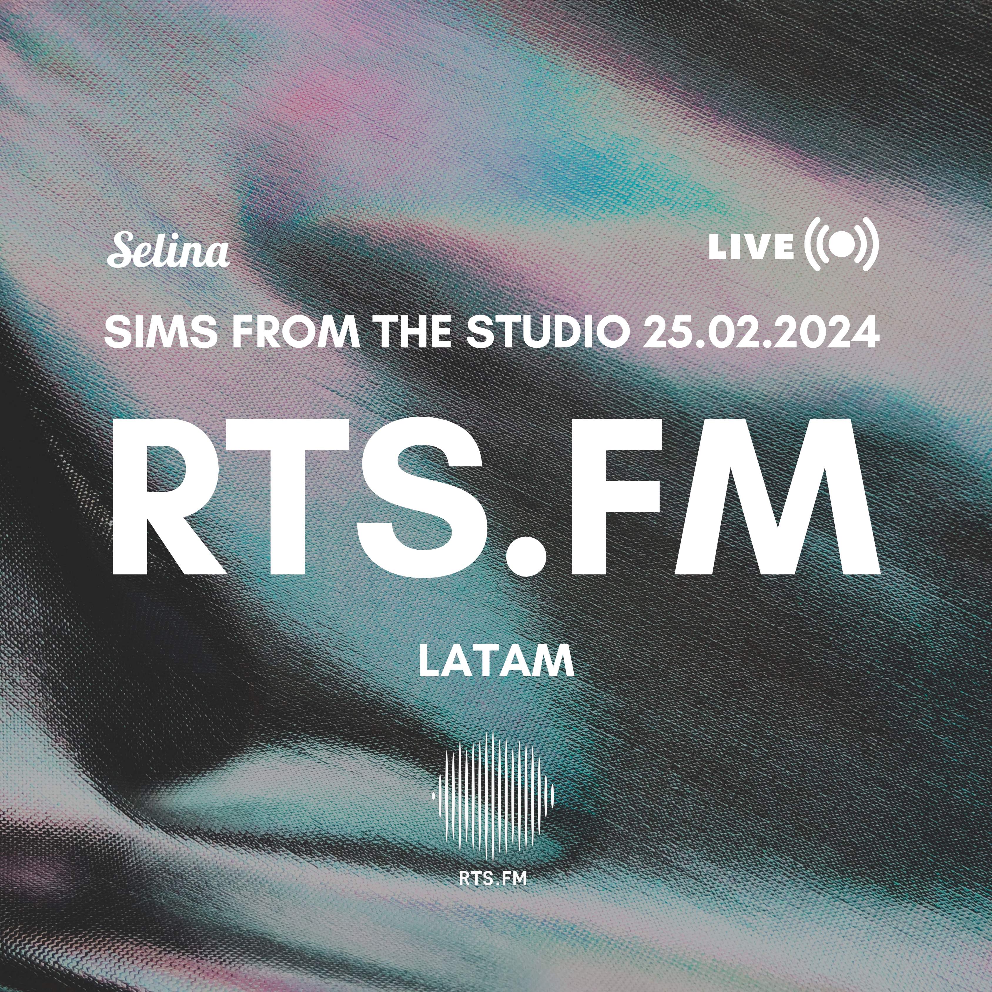 RTS.FM x SIMS FROM THE STUDIO  - Página frontal