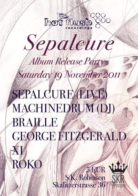 Sepalcure Album Launch - Página frontal